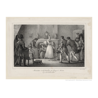 Arrestation de la duchesse de Berry à Nantes, le 7 novembre 1832